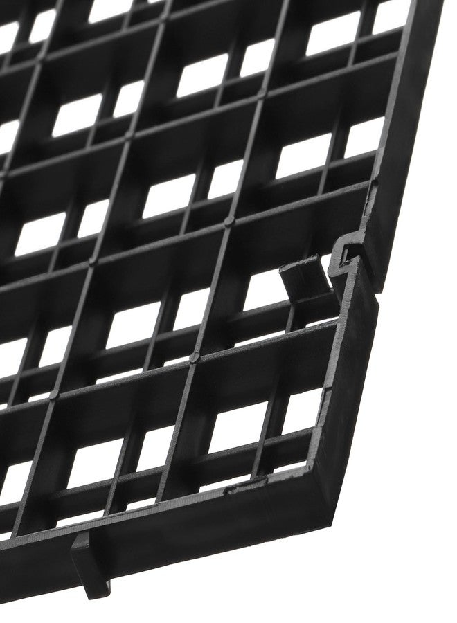 Okllen 12 Pack Aquarium Fish Tank Divider Plastic Egg Crate, Bottom Tray Grid Isolation, Plastic Egg Crate Grid Divider Tray for Mixed Breeding Light Diffuser - Image 4